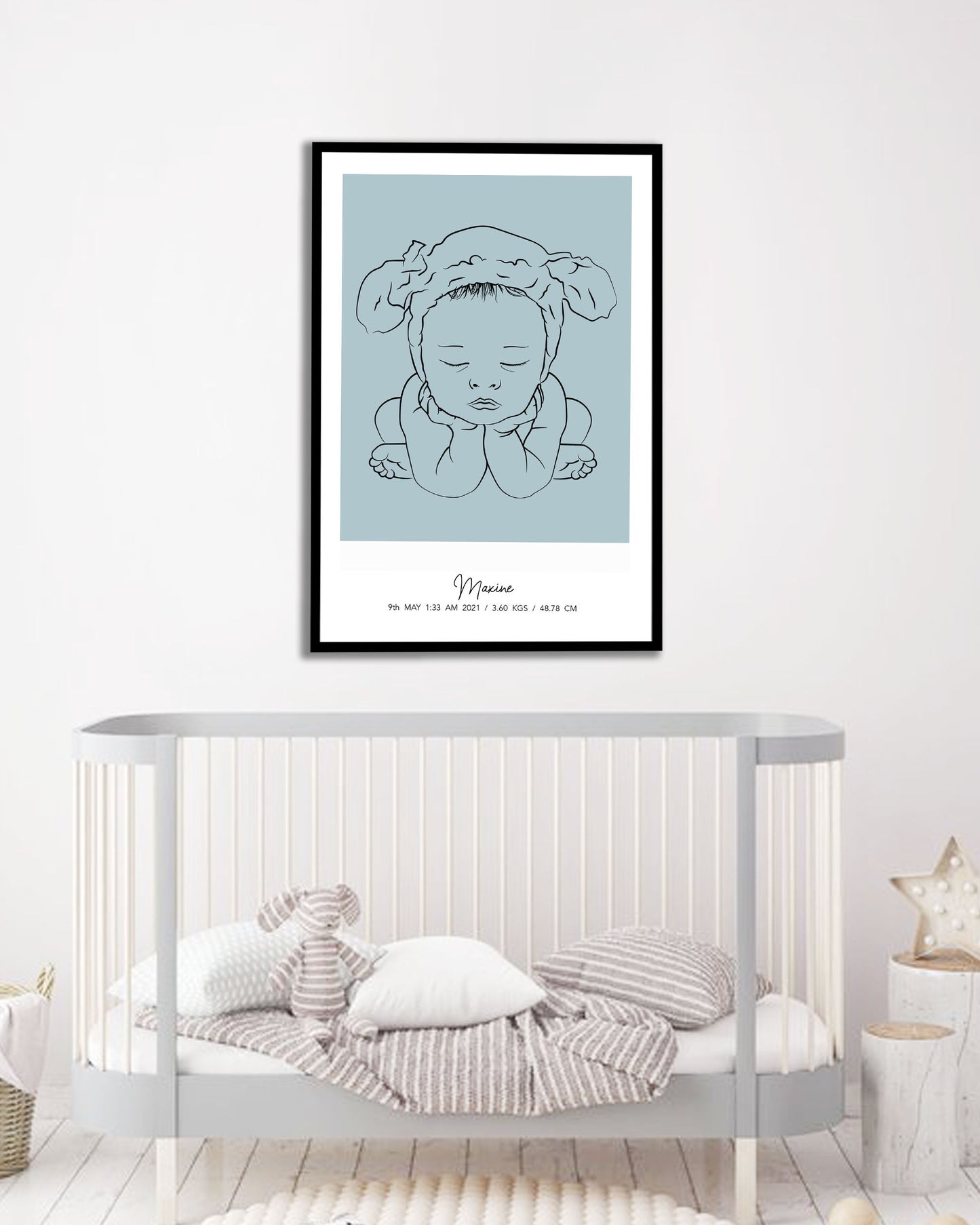 Customized Baby Portrait Gift