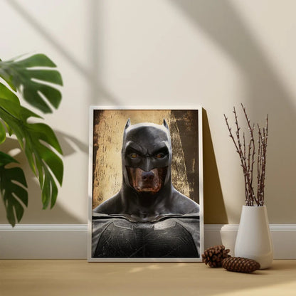 Pet Batman Portrait for Pet Lovers