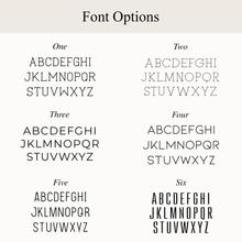 Baby Name Initial Poster