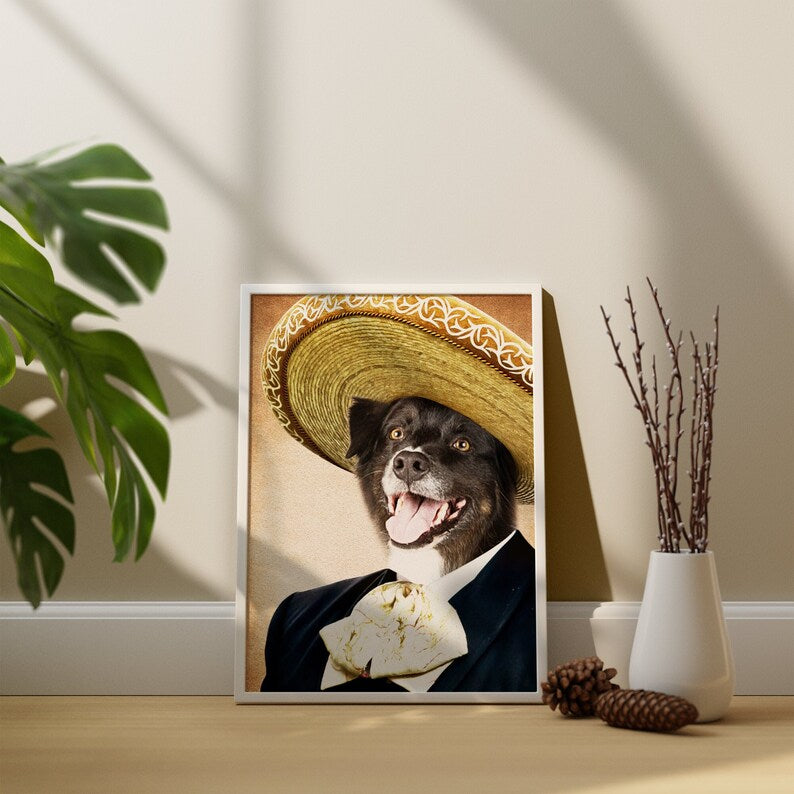 Mariachi Pet Portrait