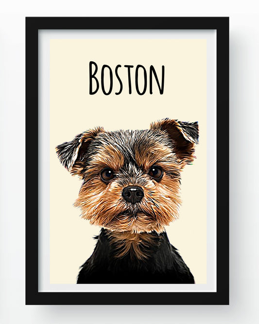 Personalized Pet Portrait for Dogs