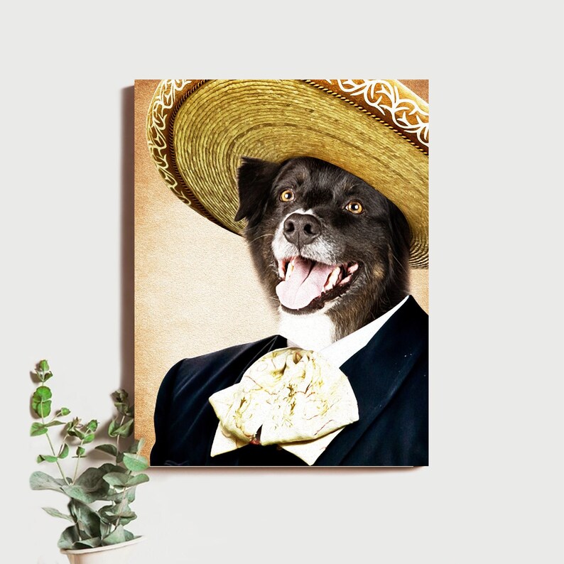 Mariachi Pet Portrait