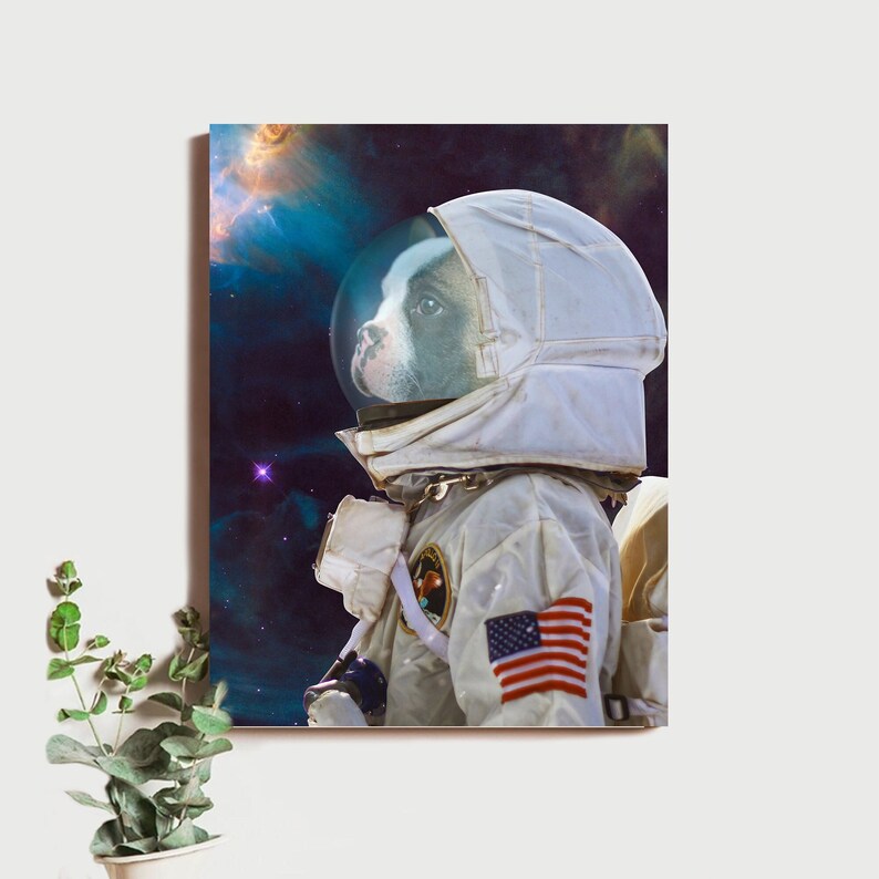 Astronaut Digital Pet Art