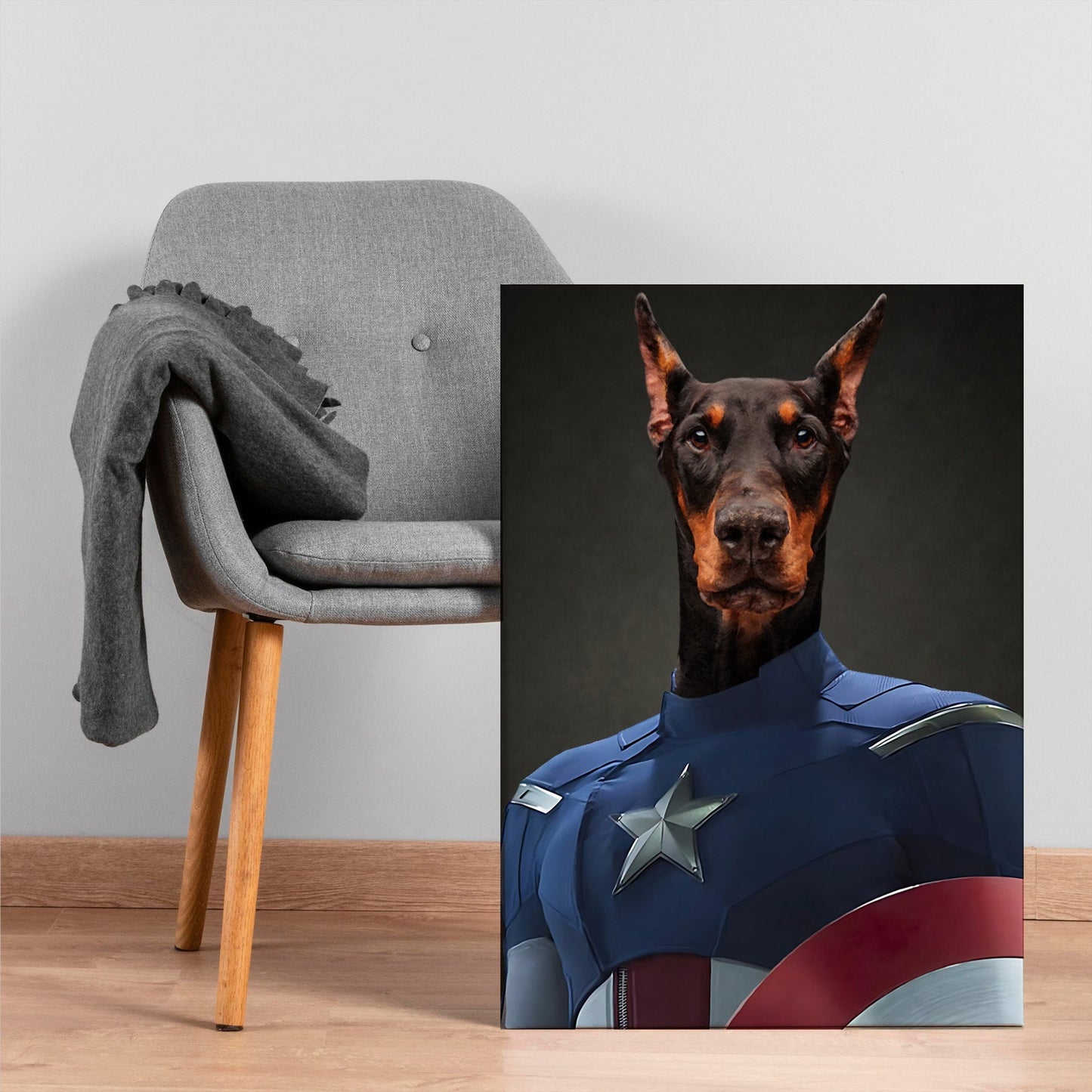 Superhero Pet Portrait