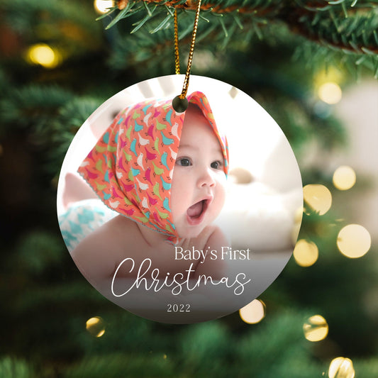 Custom Baby's Frist Christmas Ornament (12)