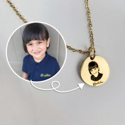 Custom Portrait Necklace