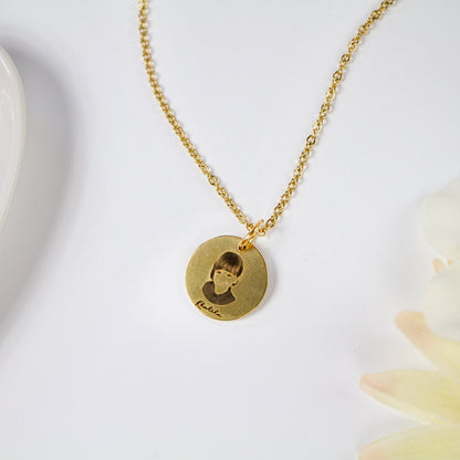 Custom Portrait Necklace