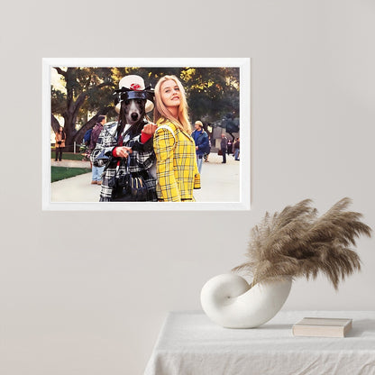 Sisters Pet Portraits