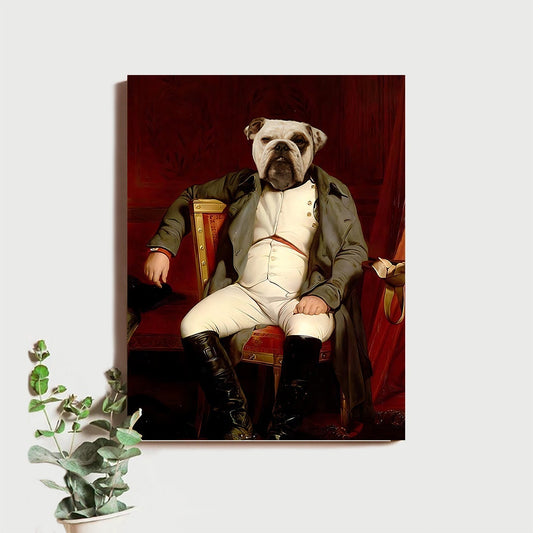 Funny Royal Pet Portrait Digital Print