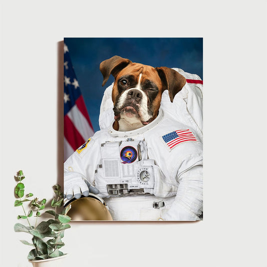 Astronaut Pet Portrait