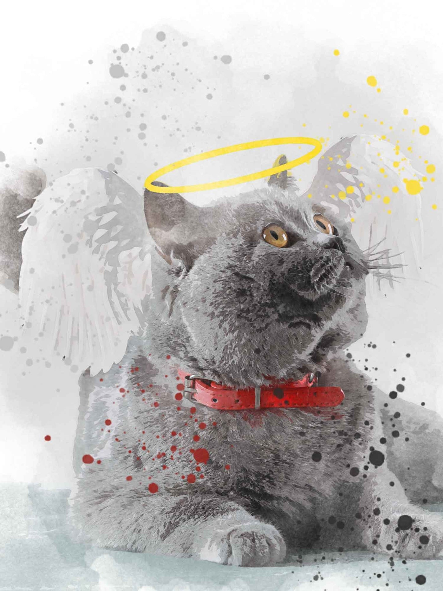 Pet Loss Memorial Pet Portrait