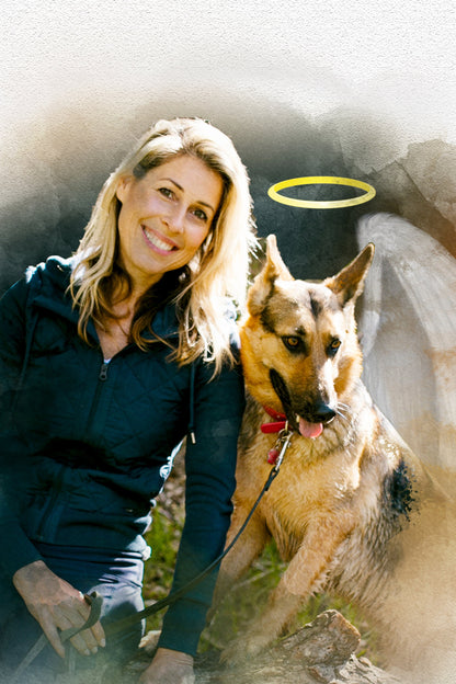 Digital Painting Memorial Pet Loss Portrait Gifts