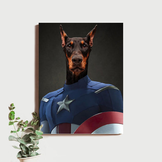 Superhero Pet Portrait