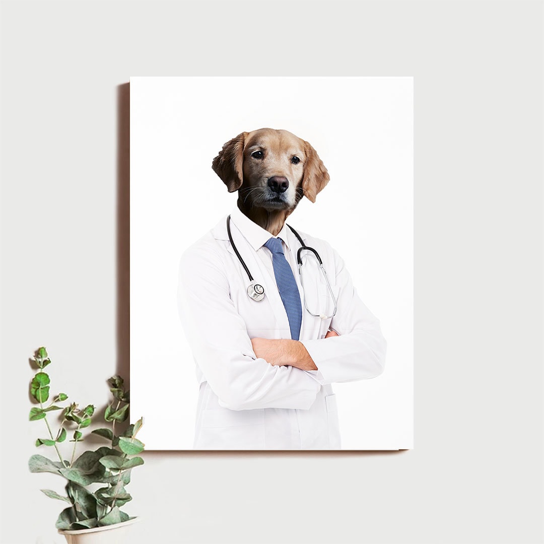 Dog Doctor Pet Portrait