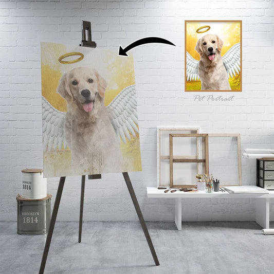 Loss of Pet Memorial Portrait