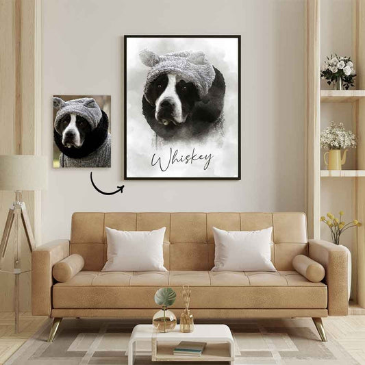 Dog Pet Portrait Gifts