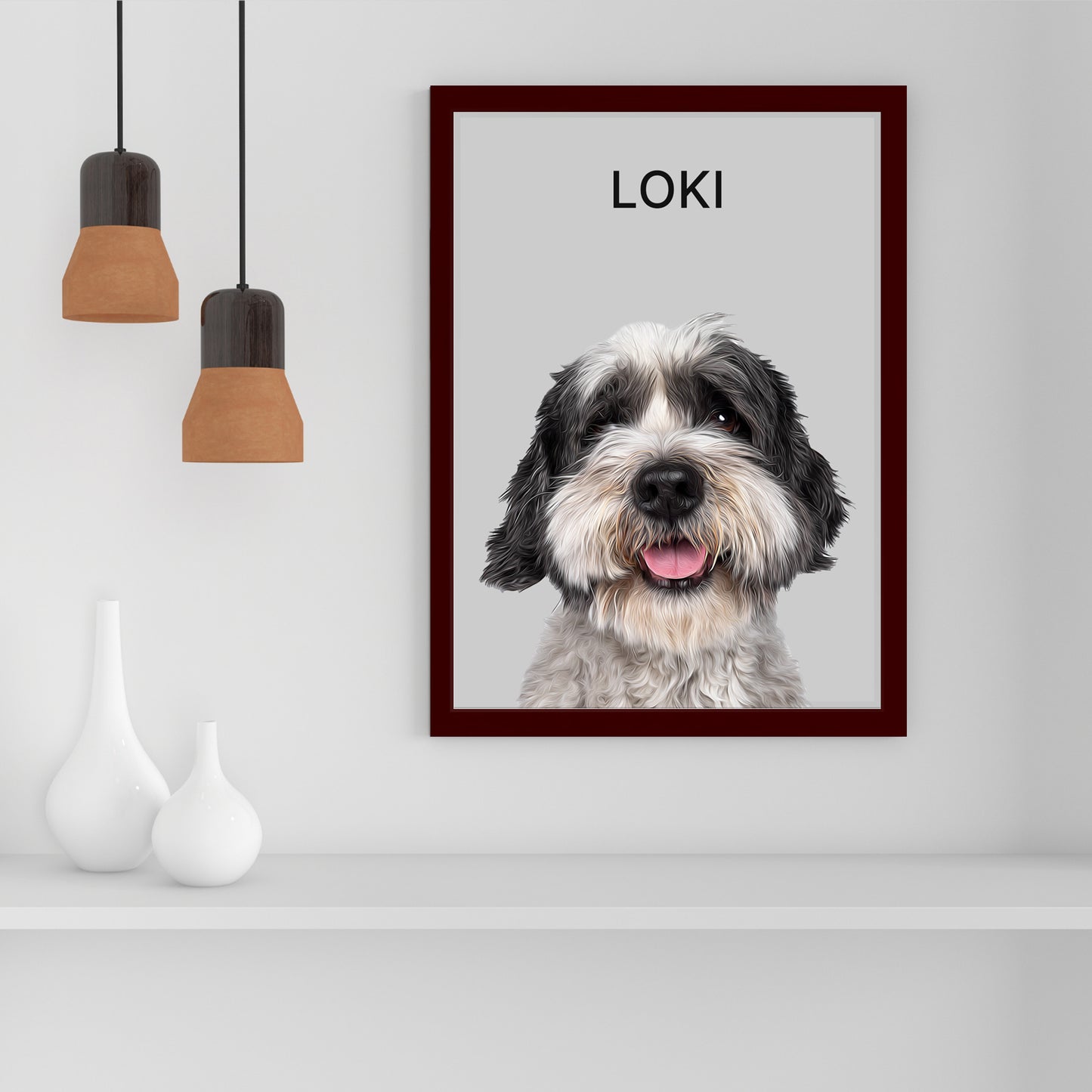 Digital Dog Portrait Gifts