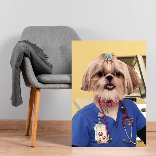 Nurse Pet Portrait